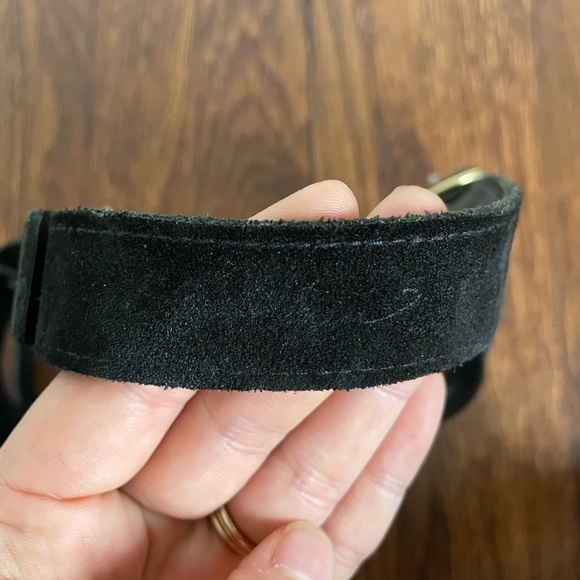 Bliss Lau black studded leather belt small - Picture 4 of 5